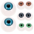 thumbnail image 1 of 8Pcs Hollow Eyeball DIY Doll Eyes Accessory Halloween Horror Props Party DIY Eyeballs (Random Color), 1 of 6