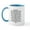 White/Blue Inside, variant on CafePress - Dentist's Prayer Mug - 11 oz Ceramic Mug - Novelty Coffee Tea Cup