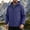 Purple, variant on LEKWK Hooded Rain Jackets for Men Windbreaker Waterproof Lightweight Rain Jacket Full Zip Activewear with Side Pockets for Hiking Running Travel Camping Black M