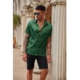 thumbnail image 6 of COOFANDY Mens Casual Beach Shirts Printed Short Sleeve Summer Hawaiian Shirts, 6 of 6