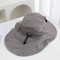 thumbnail image 4 of Sun Hats for Women Rechargeable Solar Powered Fan Hat Wide Brim Sun Hat, 4 of 4