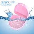 thumbnail image 2 of Retainer Cases(2pcs), Solid Orthodontic Retainer Cases-Pink, 2 of 5