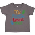 thumbnail image 3 of Inktastic My Auntie Loves Me Nephew Boys or Girls Toddler T-Shirt, 3 of 5