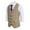 Khaki, variant on XMMSWDLA Tops for Men Four Seasons Casual Suit Vest