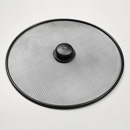 

OUNONA Oil Splash Guard Stainless Steel Basting Griddle Cover Splatter Shield for Frying Pan