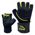 thumbnail image 1 of Guantes de pesas Adulto Talla M Amarillo, 1 of 4