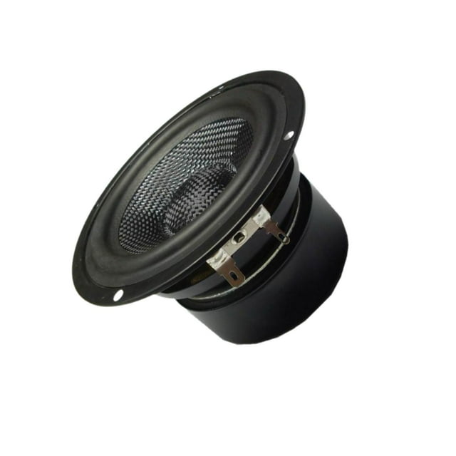 Yinanstore Haut-Parleur Audio de Voiture Haut-Parleur Auto Son Haut-Parleur Rond Robuste Facile à Installer Haut-Parleur Polyvalent pour Pièces de Véhicule Usage Domestique