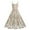 Beige, variant on Elainilye Fashion Party Dresses for Women Comfy Summer Sleeveless V-Neck Vintage Prom Dress Date Night Dress,White