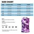 thumbnail image 5 of Lsque Blue Lightning Print Men's Cotton Blend Sleeveless Muscle Shirts (S-3XL)- Moisture Wicking, Odor Protection, UPF 30+,Small, 5 of 8