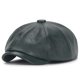 thumbnail image 1 of Gorro octogonal de PU, boina artística para jóvenes, para primavera y otoño, para exteriores, impermeable, para hombres y mujeres, sombrero de pintor retro, 1 of 6