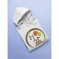 thumbnail image 3 of Japanese Bon Festival Stamp Hoodie Men -Image by Shutterstock, Male Small, 3 of 4