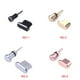 thumbnail image 5 of Tholdsy 2 uds puerto de carga de teléfono Micro Usb + conector para auriculares de 3,5mm Micro Usb antipolvo Teléfono y Comunicación oro, 5 of 6