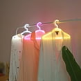 thumbnail image 5 of Vikakiooze 2022 Home Storage and Organization LED Neon Light USB Powered Clothes Hanger For Home Bedroom Wall Decor Lights, 5 of 6