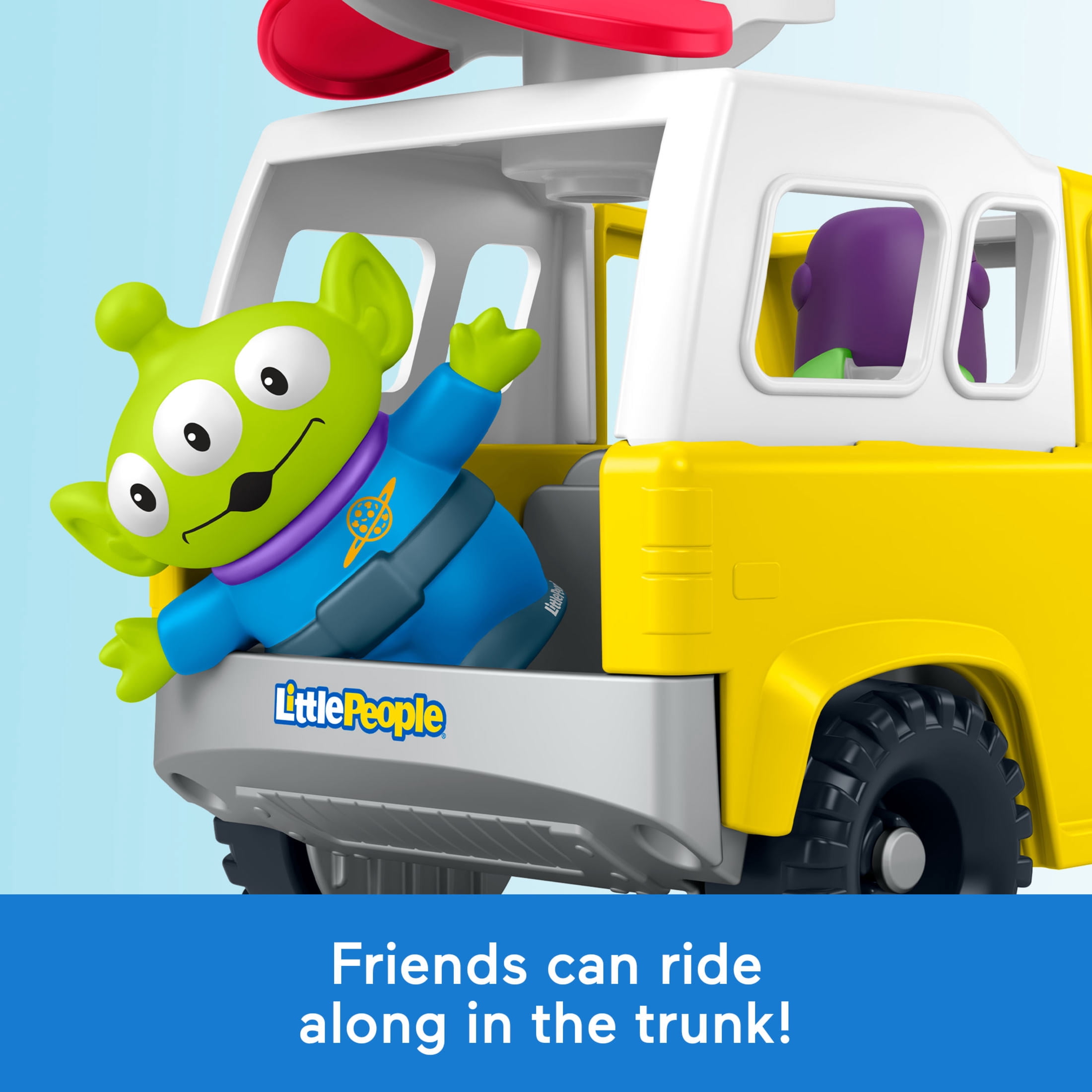 Fisher-Price Little People Disney & Pixar Toy Story Pizza Planet Truck & Buzz Lightyear Toy
