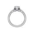 thumbnail image 2 of 1.20 Ct VS1 Clarity Radiant Cut Genuine Diamond Solitaire Wonderful Ring for Bride in Solid 18K White Gold Size 10.5, 2 of 8