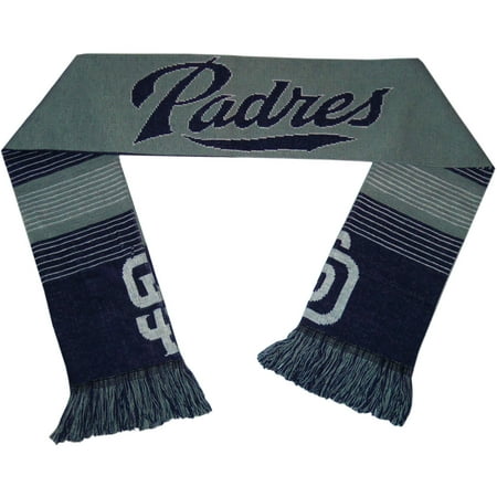 MLB Forever Collectibles Reversible Split Logo Scarf, San Diego Padres