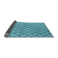 thumbnail image 2 of Ahgly Company Indoor Square Solid Light Blue Modern Area Rugs, 5' Square, 2 of 4