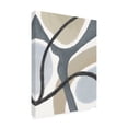 thumbnail image 4 of Canvas Wall Art - Line and Brush 'Blues N Shapes 1' Wall Art for Living Room, Bedroom, or Office Décor by Trademark Fine Art - 18 x 24 Inches, 4 of 4