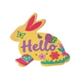 thumbnail image 3 of Outdoor Easter Bunny Doormat, 36 Inch Welcome Rabbit Door Mat with Non Slip Rubber Backing, Cute Front Porch Entryway Rug for Spring Holiday Decor, Indoor Outdoor Use, 3 of 8