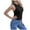 Black, variant on Admvng Womens Summer Tops Casual Sleeveless Round Neck Tops Blouses Vest Tank S-2XL