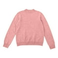 thumbnail image 6 of Sweaters for Women Lightweight Half Turtleneck Sweater Soft Cozy Ribbed Knit Long Sleeve Pullover Tops Pink S, 6 of 7
