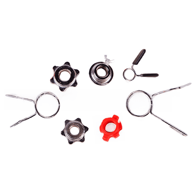 Tuerca de barra de mancuernas, tapón de barra de mancuernas, tuerca hexagonal, tornillo de mandril, resorte hembra, tornillo de barra de barrena, llave