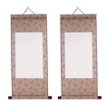 thumbnail image 1 of 2pcs Blank Chinese Scroll Paper Painting Scroll Custom Chinese Calligraphy Paper, 1 of 7
