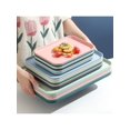 thumbnail image 2 of 1pc Rectangular Plastic Tray (s/m/l) For Restaurant, Home, Kindergarten Tea, Snack, Bbq, Kitchen Serving, 2 of 4