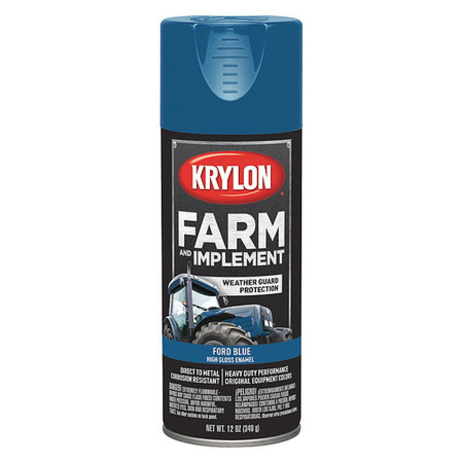 KRYLON K01936000 Spray Paint, Ford Blue, High Gloss, 12 oz.