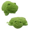 "PLUSH & PLUSHÂ® BRAND SMALL FROG PET PILLOW, 11"" inches my Green Plush Friendly Toy Cushion"