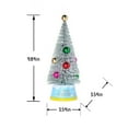 thumbnail image 3 of SUTENGDA Clearance Christmas  Tree Snow Flocked Prelit Tabletop Christmas Tree Small Xmas Tree Battery Operated with LED String Lights  Best DIY Christmas Decorations, 3 of 8