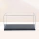thumbnail image 4 of Caja de exhibición de modelos de automóviles a escala 1/43, vitrina transparente con base negra, práctica caja protectora, accesorios, vitrina de, 4 of 8