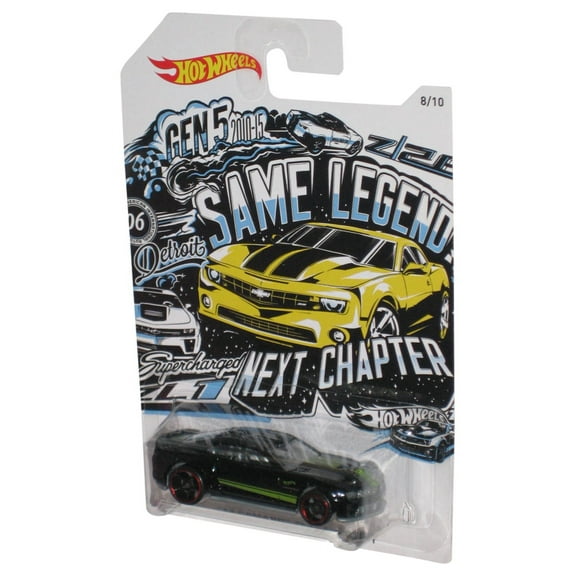 Hot Wheels Same Legend Next Chapter '12 Camaro ZL1 Concept Black Toy Car 8/10