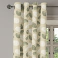 thumbnail image 3 of Ambesonne Grommet Curtain, , 50"x120", Army Green Pale Khaki, 3 of 5