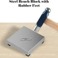 thumbnail image 4 of Stable Hammer Iron Anvils with Versatile Square Anvils Equipment for Jewelry Making Metal Polishing, 4 of 7
