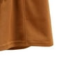 thumbnail image 4 of Brown Womens Sweatpants Women's Elastic Waist Knee Length Casual Cotton Shorts with Casual Pants Women, 4 of 4
