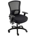 thumbnail image 2 of Global Industrial Big and Tall Mesh Back Chair, Fabric Seat, Black, 2 of 4
