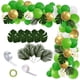 thumbnail image 1 of Kit de globos con forma de arco de cumpleaños de color verde bosque, 97 unidades, láminas de látex p, 1 of 4