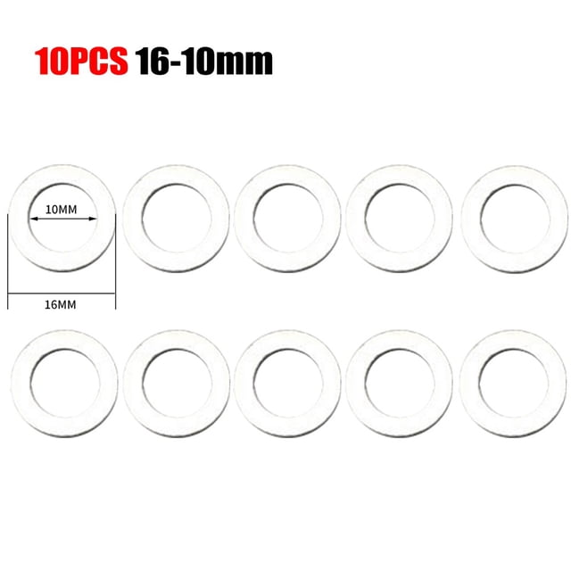 Lefu 10pcs CircularSaw Ring For Saw Blade Reduction Ring Conversion Ring Multi-size