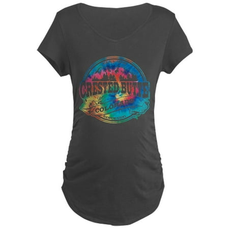 

CafePress - Crested Butte Old Circle Maternity Dark T Shirt - Maternity Dark T-Shirt
