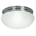 thumbnail image 2 of SF77/986-Nuvo Lighting-Two Light Large Flush Mount-12 Inches Wide by 6 Inches High-Polished Brass Finish, 2 of 7