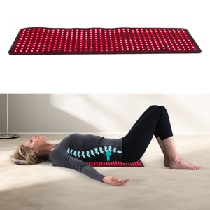 Red & Infrared Light Therapy Pad Laying Red Pad Red Light Therapy Mat