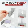 thumbnail image 2 of Window Screen Repair Patch Tape Fiberglass Tape for Door or Window Screen Repair Black, 2 of 9