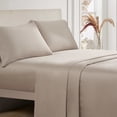 thumbnail image 3 of The Sheet Lab Cloud Embrace Sheet Sets, 3-Piece Twin, Linen Brown, 3 of 8