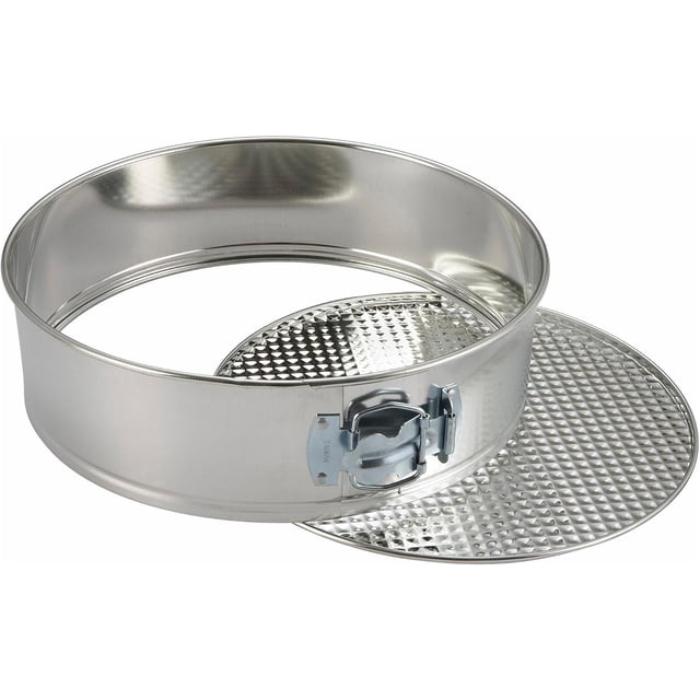 Winco Spring Form Cake Pan with Loose Bottom, 8-Inch, Medium, Tin