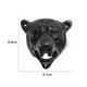 thumbnail image 2 of Abridor de botellas de mordedura de diente Grizzly de montaje en pared de hierro fundido (negro) MFZFUKR CPB-DE-LYY1212, 2 of 5