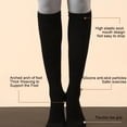 thumbnail image 3 of Calcetines de yoga con empuñaduras para mujer, calcetines antideslizantes para yoga, pilates, barra, danza, ballet, 3 of 6