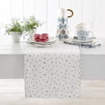 thumbnail image 2 of Lenox Blue Bay Reversible Table Runner, Blue, 14"W x 72"L, 2 of 5
