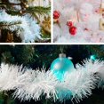 thumbnail image 3 of Guirnalda de abeto navideño, 4 piezas de guirnaldas de oropel navideño, guirnalda de abeto de 3 m, guirnalda de oropel metálico brillante para bodas, fiestas de cumpleaños, paredes,, 3 of 5