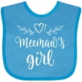 thumbnail image 3 of Inktastic Meemaw Girl Granddaughter Girls Baby Bib, 3 of 4